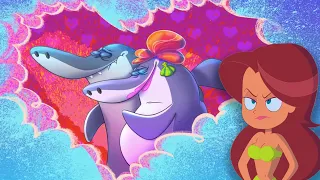 ZIG e SHARKO 🌴 CIÚMES DE MARINA 🧜‍♀️ Zig e Sharko Brasil | Desenho Animado em português