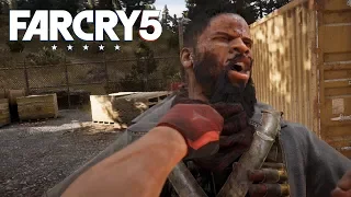 FAR CRY 5: Badass Hand to Hand Outpost Liberation | Gardenview Parking Facility