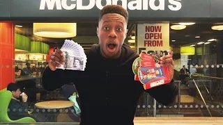 Winning £100,000 at the McDonalds Monopoly !!! 😱 (Rare Mayfair ticket hunt)