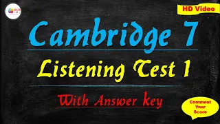 Cambridge 7: IELTS Listening Practice Test 1 with answer key | Transport from Airport to Milton Test