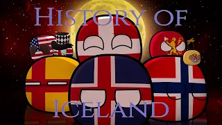 History of Iceland - Countryballs