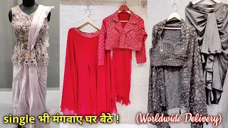 Jatin Bhai😮 1 TIME OFFER SALE FLAT 995₹ JUST FOR ONCE || NEW GOWN, CROP TOP LEHENGA, INDO WESTERN