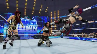 WWE 2K24 - DAMAGE CTRL VS BAYLEY | SmackDown