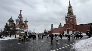 Красная площадь!#зима #люди #красота #отдых #москва