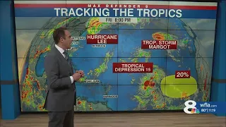 Tropical Depression 15 forms in Atlantic, expected to become hurricane
