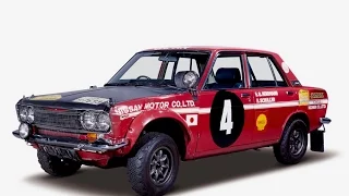 HASEGAWA 1:24 NISSAN BLUEBIRD 1600 SSS SAFARI RALLY WINNER