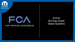 Active Driving Assist (Base System) | How To | 2024 FCA Vehicles