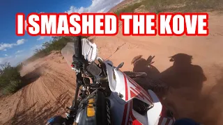 I Crashed My Kove 450 Rally HARD. How Tough Is It?