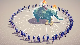 100x ICE & FIRE ARCHERS VS EVERY UNIT | Totally Accurate Battle Simulator TABS