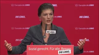 Sahra Wagenknecht:  AfD, Front National & Halbnazis im Neoliberalismus 29.05.2016 - Bananenrepublik