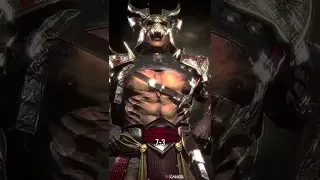 Corrupted Shinnok VS Shao Kahn