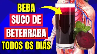 9 Efeitos PODEROSOS no Seu Corpo Quando Você Bebe Suco de Beterraba