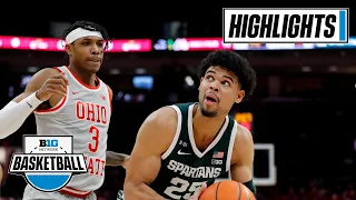 Michigan State at Ohio State | Highlights | Big Ten Basketball | Feb. 12, 2023