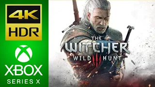 Witcher 3 Is BEST On Xbox | Xbox Series X 4K 60 FPS Gameplay