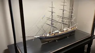 Cutty Sark Clipper Ship Project of a 50 year old Revell kit.