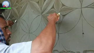 Amazing 3d Wall Plaster Design