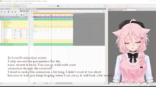 LIve2D Sleeping Animation tutorial for Vtube Studio