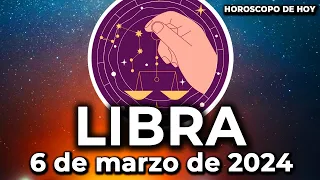 🎉𝐅𝐞𝐥𝐢𝐜𝐢𝐝𝐚𝐝!🎉𝐌𝐚𝐬 𝐃𝐞 𝐔𝐧𝐨 𝐐𝐮𝐞𝐝𝐚𝐫𝐚 𝐀𝐬𝐨𝐦𝐛𝐫𝐚𝐝𝐨😯Libra hoy ♎Horóscopo de 6 de Marzo de 2024