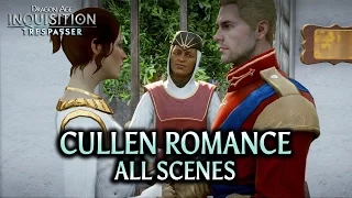 Dragon Age: Inquisition - Trespasser DLC - Cullen Romance (all scenes)