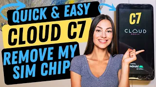 How to Remove my Sim Chip Cloud Mobile C7 - Quick and Easy Method