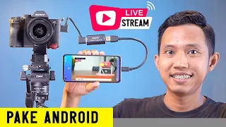 Tutorial Live Stream Kamera DSLR HP Kentang - Aplikasi Android - Omnistream
