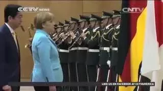 Angela Merkel urges Japan to face history