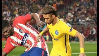 [HD] Neymar vs Atlético Madrid - Gameplay PES 2018 Solo Superstar