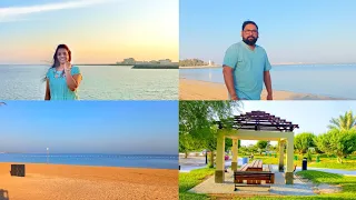 Weekend Vlog @ Mirfa Beach n Mirfa Walkway Abudhabi ❤ Malayalam vlog