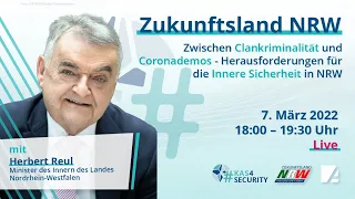 Zwischen Clankriminalität und Coronademos - Herausforderungen für die Innere Sicherheit in NRW