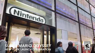 Super Mario Odyssey New York Launch Celebration Trailer Nintendo Switch