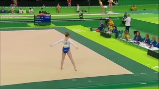 Amy Tinkler FX TF 2016 Olympics