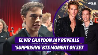 Elvis' Chaydon Jay reveals 'surprising' behind-the-scenes moment on set | Yahoo Australia