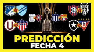 Análisis y Predicción Fecha 4 Copa Libertadores 2024🏆