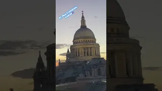 St. Paul’s Cathedral, London #amazingview #saintpaul #london #londonview #sunset #rooftop #views