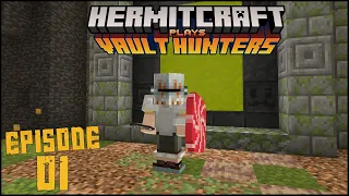 Playing Vault Hunters for the First Time! - Hermitcraft Vault Hunters #01