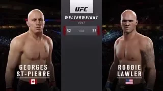 EA UFC 2 - Georges St-Pierre vs. Robbie Lawler (Fantasy Live Event: Old School vs. New School)