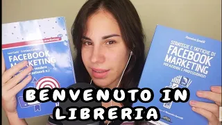 BENVENUTO NELLA MIA LIBRERIA - Asmr Roleplay (soft spoken)