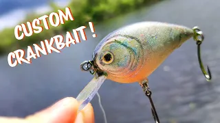 Build a CRANKBAIT for the FIRST DAY of FISHING of the YEAR ! (ENG SUB)