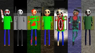 Everyone is Baldi's 7 Horror Mods - ALL PERFECT! #1