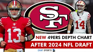 NEW San Francisco 49ers Depth Chart AFTER 2024 NFL Draft Ft. Ricky Pearsall