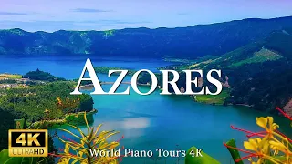 AZORES islands • Relaxation Film 4K • Peaceful Relaxing Music • Nature 4k Video Ultra HD