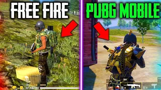 ПАБГЕР ПЕРВЫЙ РАЗ ИГРАЕТ В FREE FIRE🎮РЕБЯТА В РОЛИКЕ СУГУБО МОЁ МНЕНИЕ ОБ ЭТОЙ ИГРЕ😊