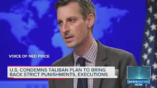 U.S. condemns Taliban's reported plan to reinstate executions, amputations