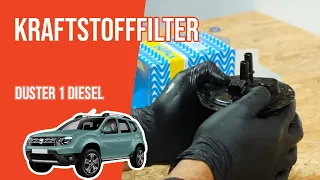 Wie Duster 1 1.5 dCi Kraftstofffilter wechseln ⛽