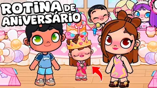 ROTINA DE ANIVERSÁRIO DA OLÍVIA | AVATAR WORLD ROTINAS E HISTÓRIAS