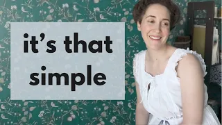 A QUICK And EASY Way To Make Edwardian Combinations