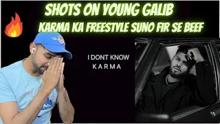 Reaction On KARMA - I DONT KNOW FREESTYLE | OFFICIAL LYRICAL VIDEO | BLUISH MUSIC | 2023 |