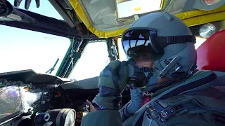 B-52H Stratofortress Bomber Flight • Inside The Cockpit • RAF Fairford (OCT 2019)