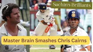 Sachin Tendulkar's Genius Strategy Against Chris Cairns