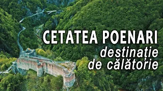 Cetatea Poenari - construită în timpul domniei lui Vlad Ţepeş